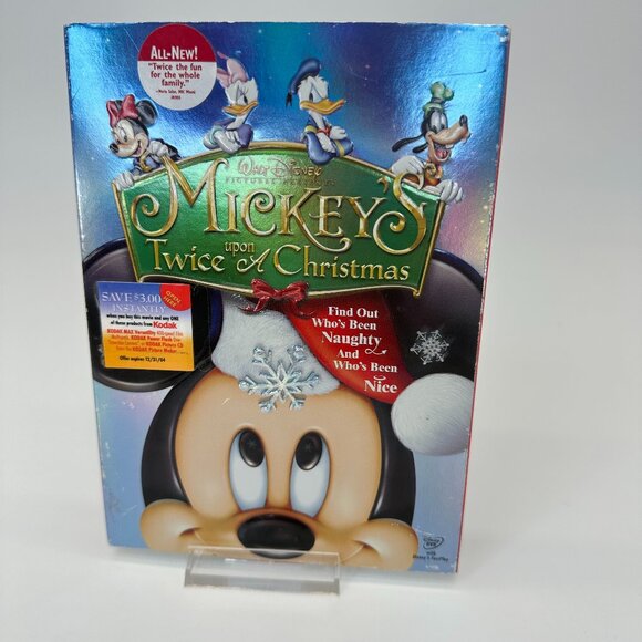 Mickey’s Twice Upon a Christmas DVD | Disney Holiday Movie - Picture 1 of 5